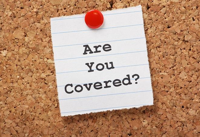 a motorcycle insurance brochure with coverage options in Lebanon Junction, KY